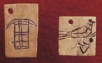 Ivory tags from tomb U-j.